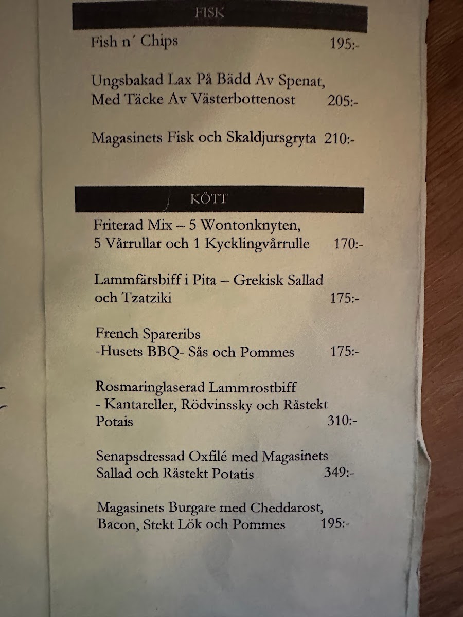 Menu Magasinet Kok Och Bar-3