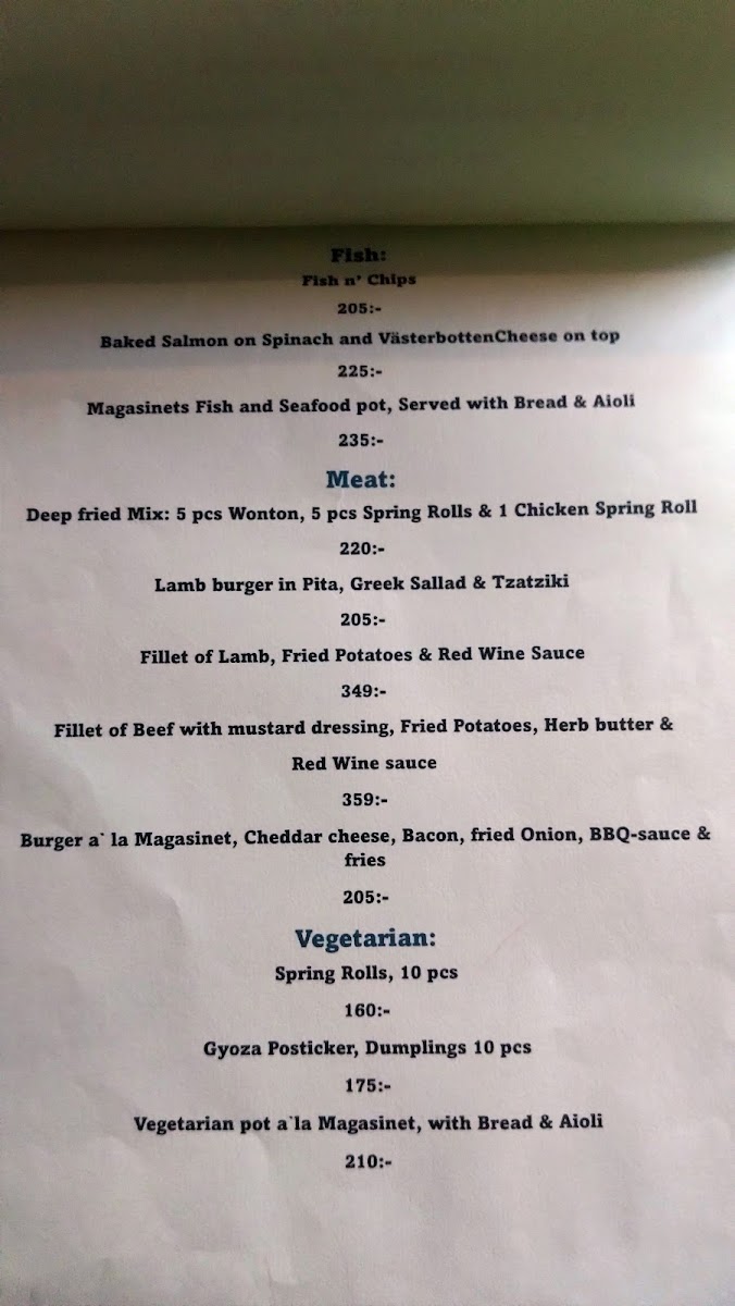 Menu Magasinet Kok Och Bar-4