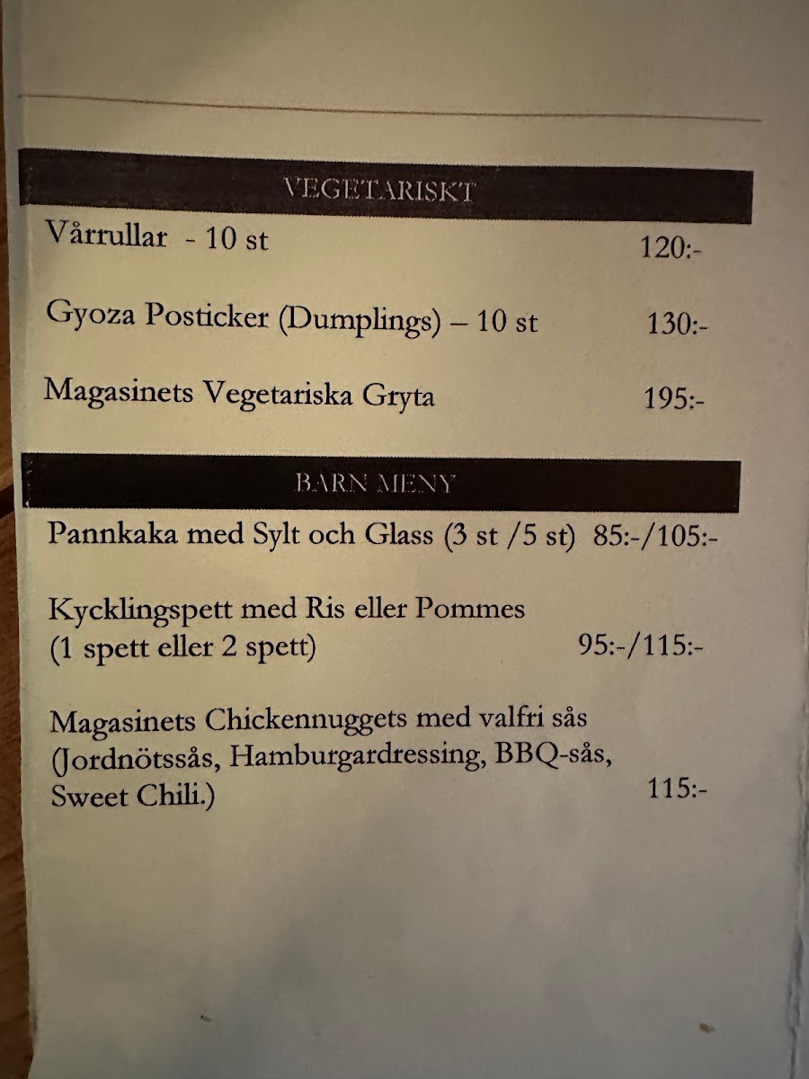 Menu Magasinet Kok Och Bar-9
